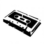 Cassette Tape Stencil