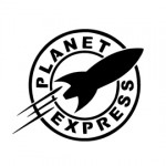 Futurama – Planet Express Logo Stencil