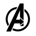 Avengers Logo Stencil