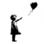 Banksy-Balloon Girl Stencil
