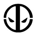 Deadpool Logo Stencil