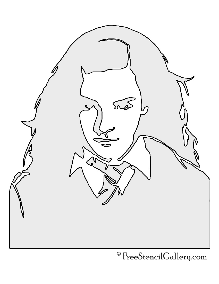 Hermione Granger Stencil