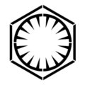 Star Wars First Order Symbol Stencil