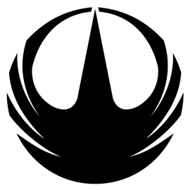 Star Wars Rogue One Symbol Stencil