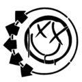 Blink-182 Smiley Logo Stencil
