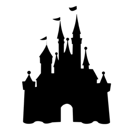 Disney Castle Stencil