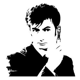 Doctor Who Stencil