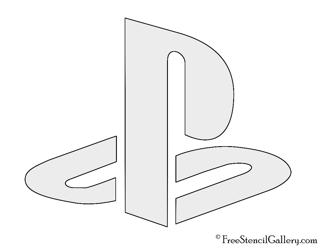 Playstation Logo Free Stencil Gallery