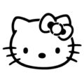Hello Kitty Stencil