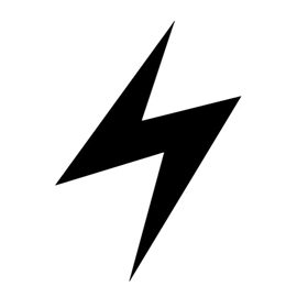 Pokemon – Electric Type Symbol Stencil