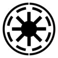 Star Wars - Galactic Republic Symbol Stencil