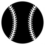 Baseball Stencil
