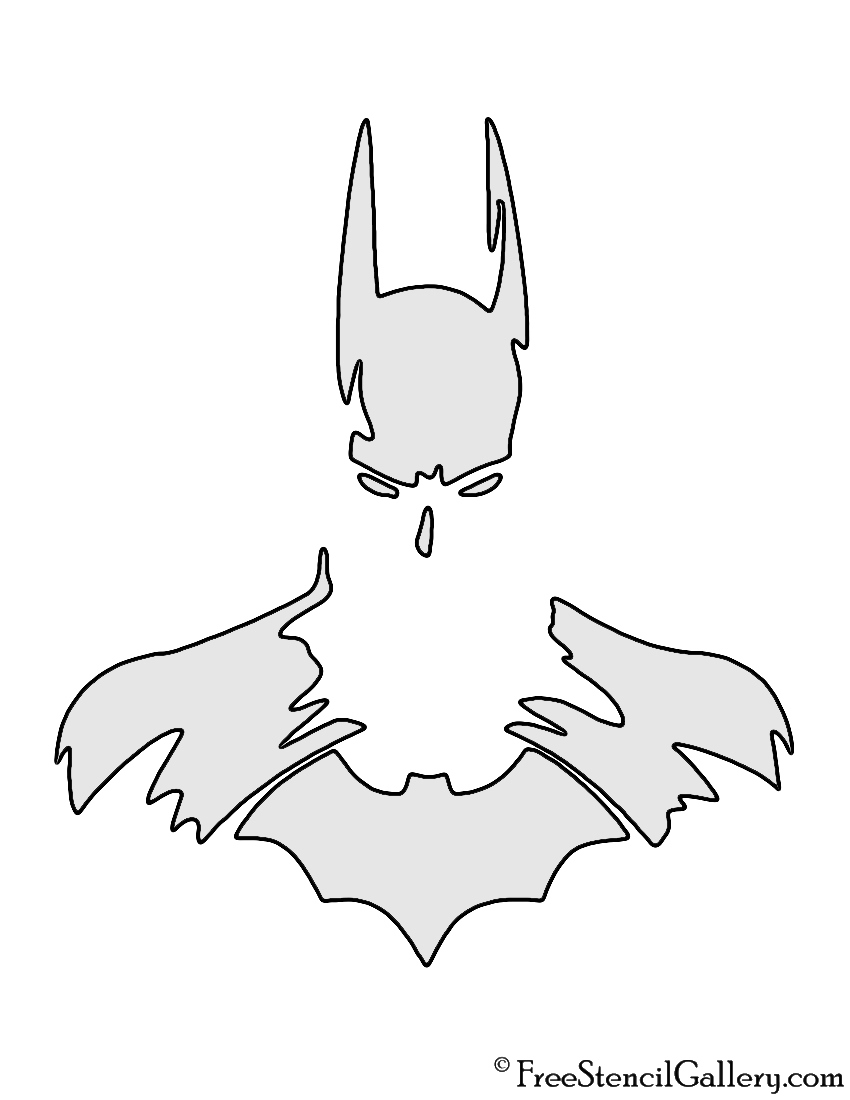 Batman 03 Stencil