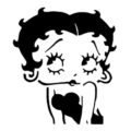 Betty Boop Stencil