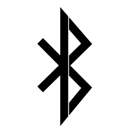 Bluetooth Symbol Stencil