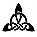 Celtic Knot - Triangle Stencil
