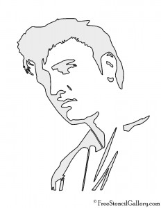 Elvis Presley Stencil | Free Stencil Gallery