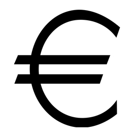 Euro Symbol Stencil