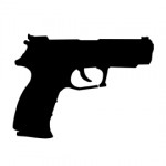 Handgun Stencil