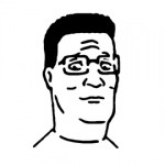 Hank Hill Stencil