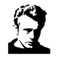 James Dean Stencil