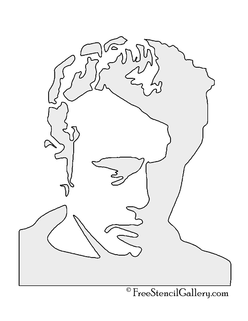 James Dean Stencil