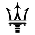 Maserati Logo Stencil