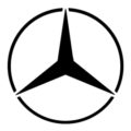 Mercedes Benz Logo Stencil
