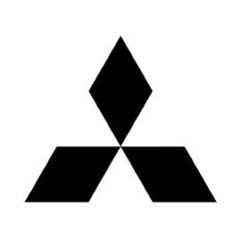 Mitsubishi Logo Stencil