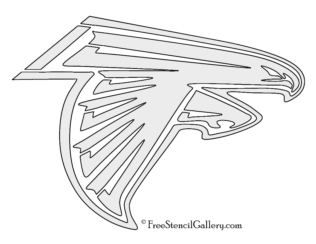 NFL Atlanta Falcons Stencil Free Stencil Gallery