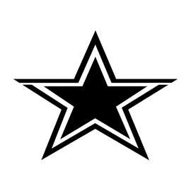 NFL Dallas Cowboys Stencil