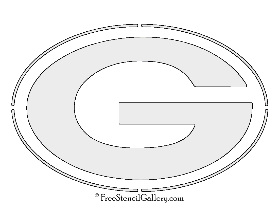 NFL Green Bay Packers Stencil