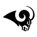 NFL Los Angeles Rams Stencil