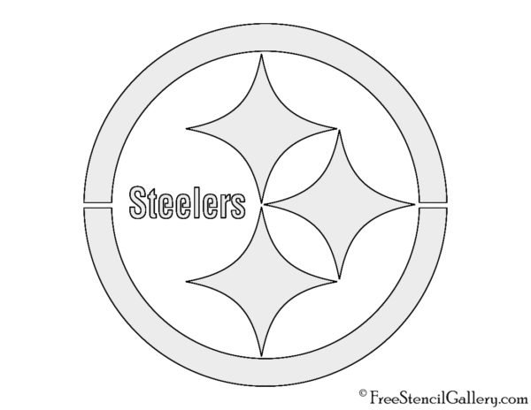 NFL Pittsburgh Steelers Stencil | Free Stencil Gallery