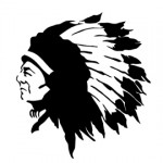 Native American Chief Stencil