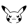 Pokemon - Pikachu Stencil 02