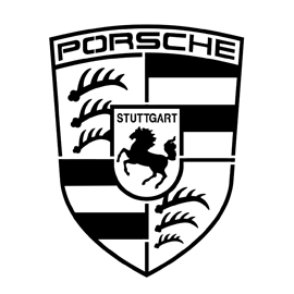 Porsche Logo Stencil