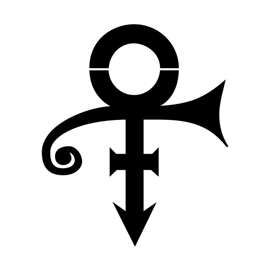 Prince Symbol Stencil