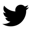 Twitter Logo Stencil