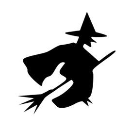Witch Stencil