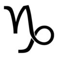 Zodiac - Capricorn Stencil