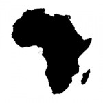 Africa Stencil