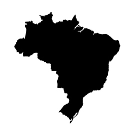 Brazil Stencil