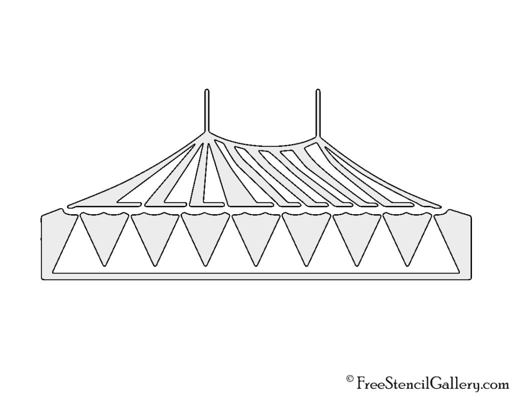 Circus Tent Stencil Free Stencil Gallery Circus tent stencil free stencil gallery