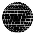 Disco Ball Stencil