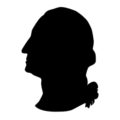 George Washington Bust Stencil
