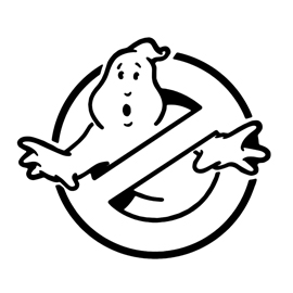 Ghostbusters Logo Stencil