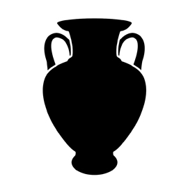 Ancient Vase Stencil