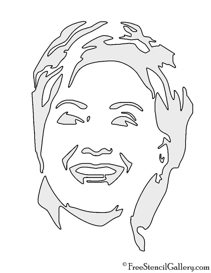Hillary Clinton Stencil