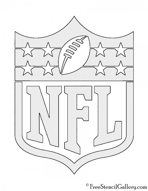 NFL Logo Stencil | Free Stencil Gallery